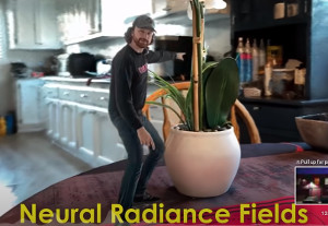 AI NeRF: render images-to-3d object video